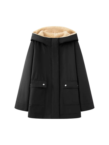 Women's transitional jacket with cozy lining and practical pockets NOVAE