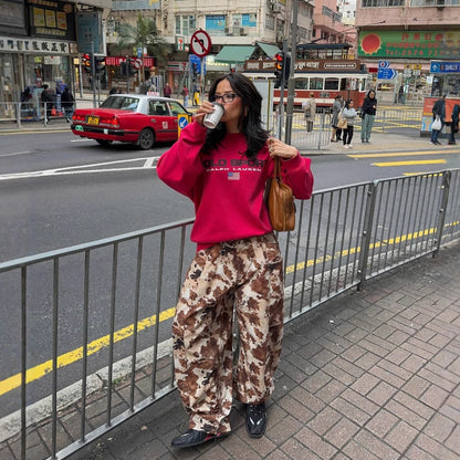 Women's casual urban-style hoodie with creative design and comfortable fit NOVAE