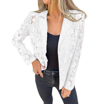 Women's elegant lace blazer NOVAE
