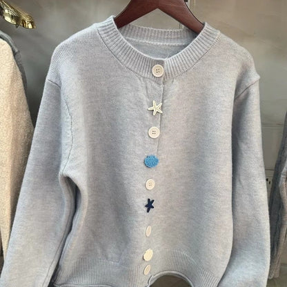 Women's playful knit sweater NOVAE