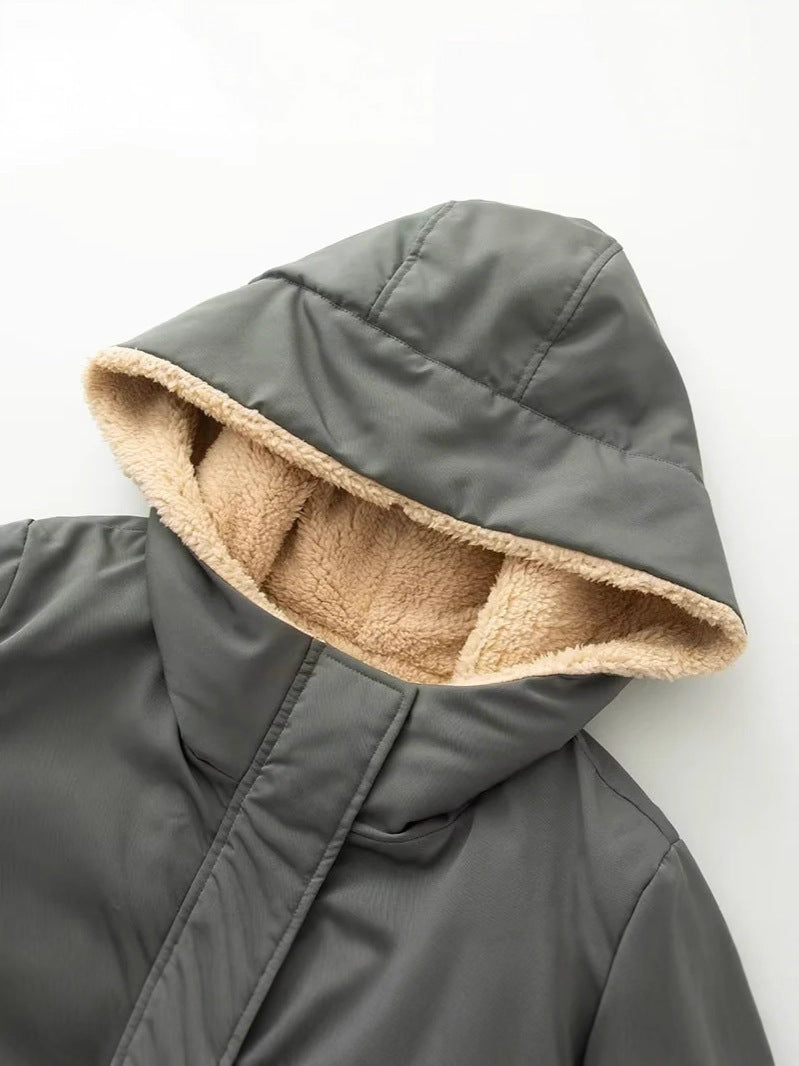 Women's transitional jacket with cozy lining and practical pockets NOVAE