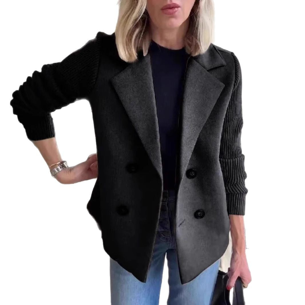 Women's Fashionable Oversized Double-Row Blazer NOVAE