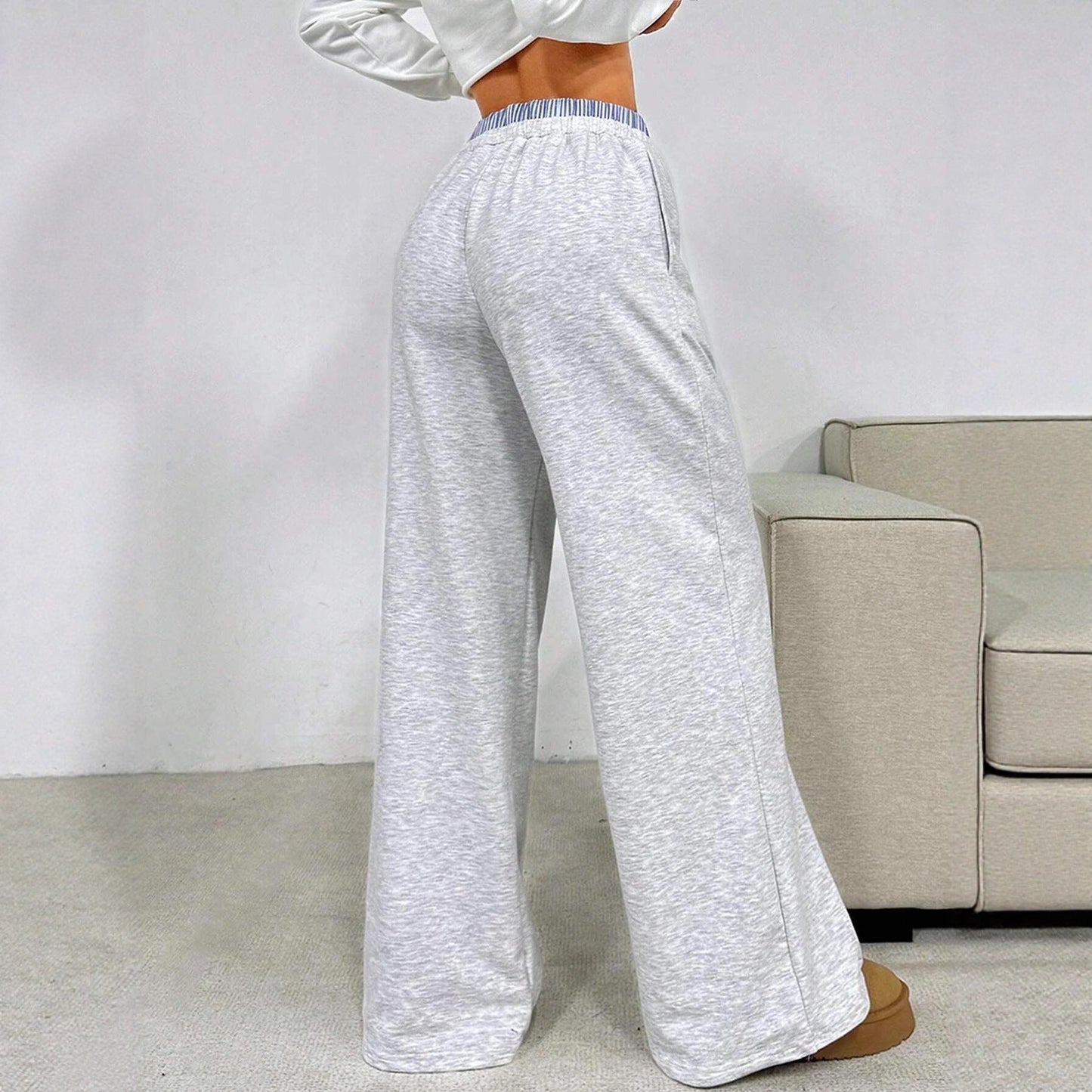 Women's casual cotton trousers NOVAE