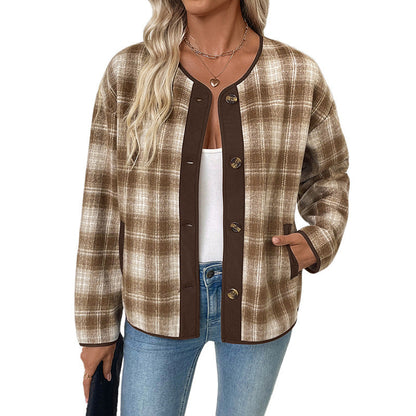 Women's Checked Overshirt NOVAE