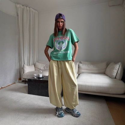 Women's casual T-shirt in a fashionable graphic design and loose fit NOVAE