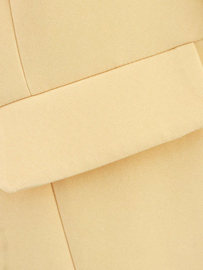 Women's elegant short blazer with a tailored fit and button details NOVAE