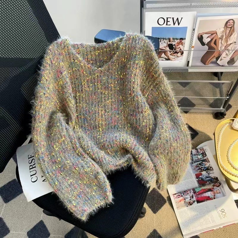 Women's chunky knit sweater NOVAE