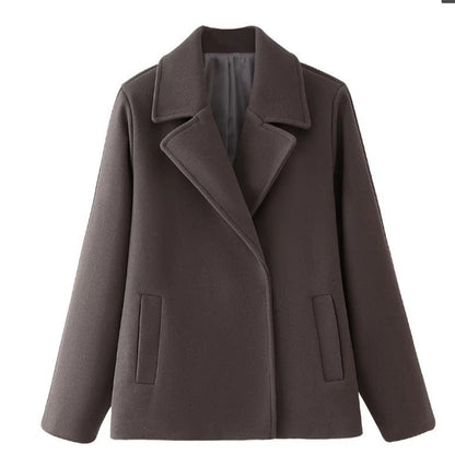 Women's elegant wool jacket in a classic oversized cut NOVAE