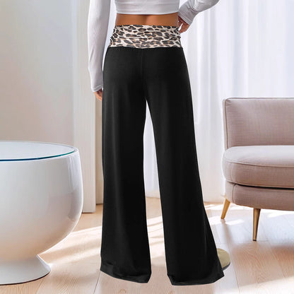 Women's elegant and comfortable leisure trousers with a fashionable waistband NOVAE