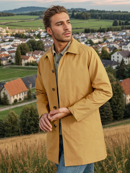 Men's weatherproof transitional jacket with practical pockets NOVAE