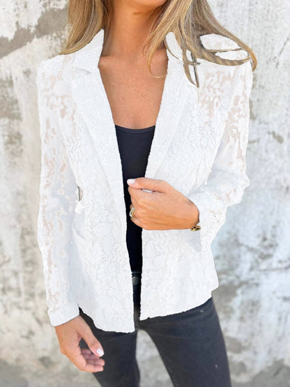 Women's elegant lace blazer NOVAE