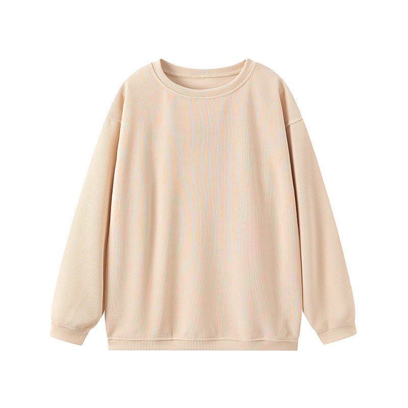 Women's oversized sweatshirt with a structured design and relaxed fit NOVAE