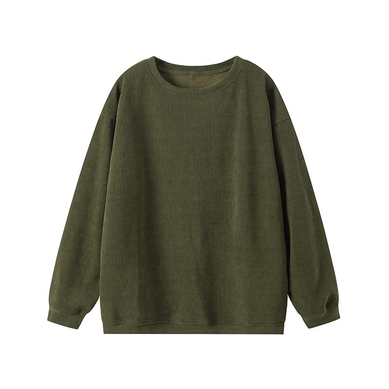 Women's oversized sweatshirt with a structured design and relaxed fit NOVAE