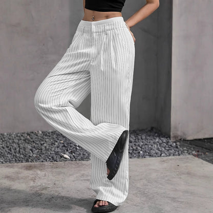 Women's fashionable high-waisted disc trousers NOVAE