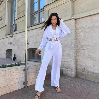 Women's casual two-piece set made of breathable material NOVAE