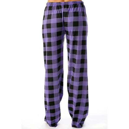 Women's leisure trousers in a checked cut NOVAE