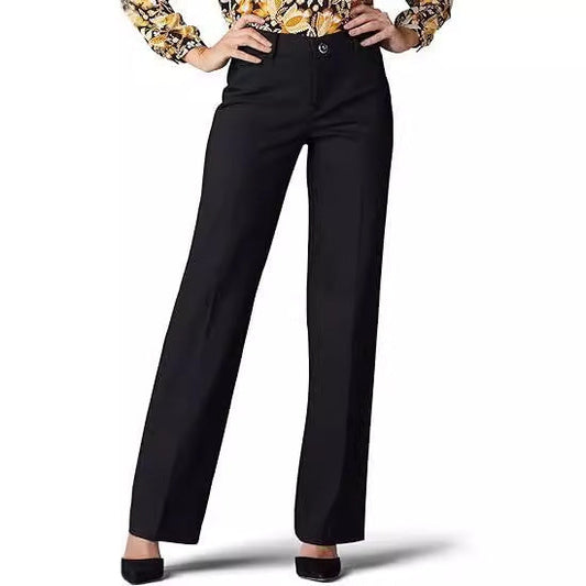 Women's elegant and comfortable long trousers in a classic cut NOVAE