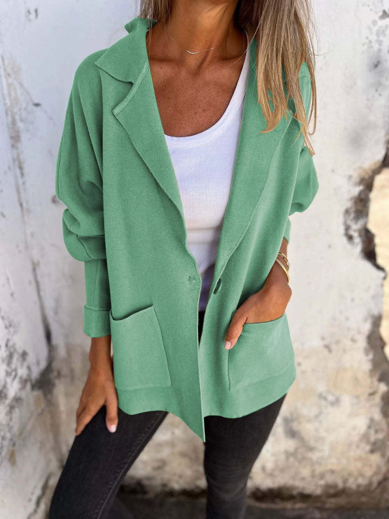 Women's fashionable oversized blazer NOVAE