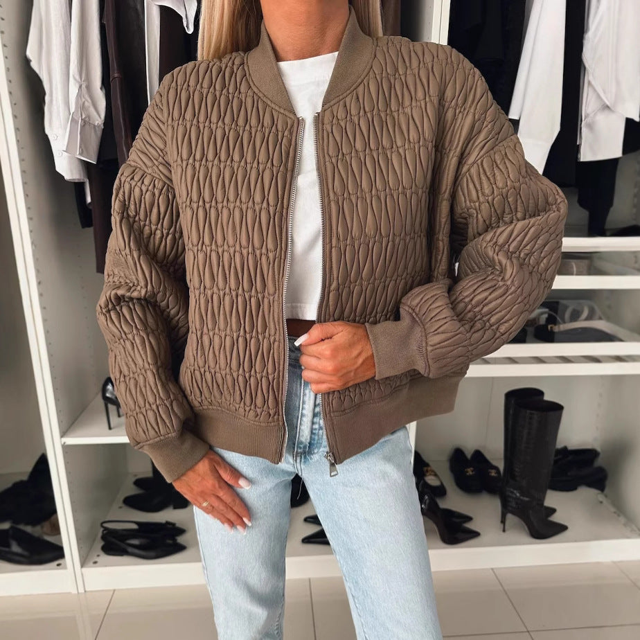 Women's quilted bomber jacket NOVAE