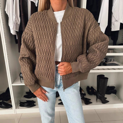 Women's quilted bomber jacket NOVAE