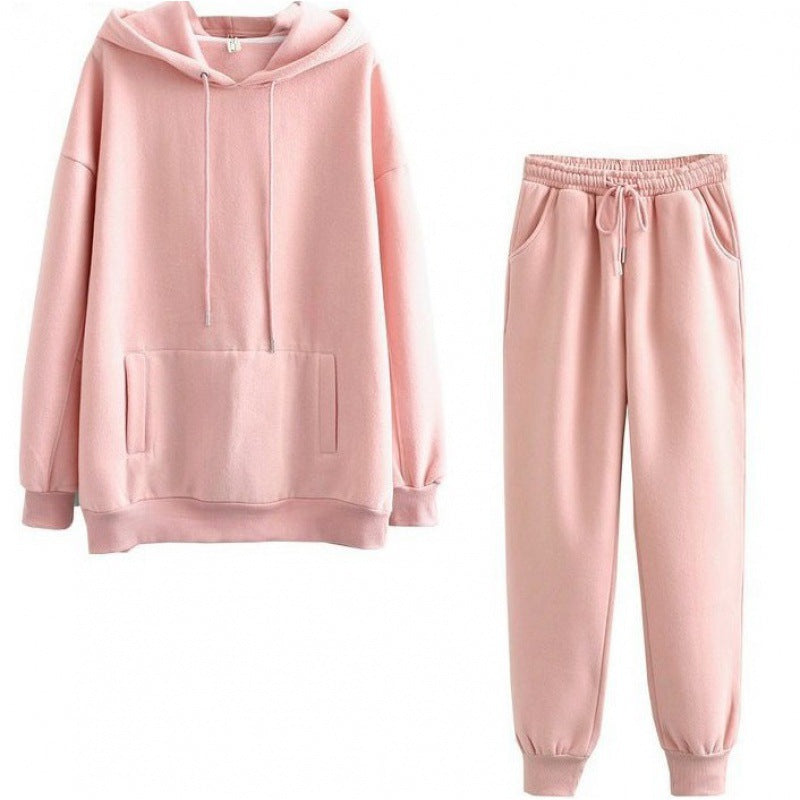 Women's leisure loungewear set with cozy hoodie and comfortable jogging pants NOVAE