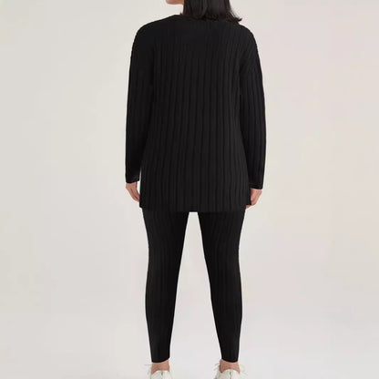 Women's leisure set with structured top and long leggings NOVAE