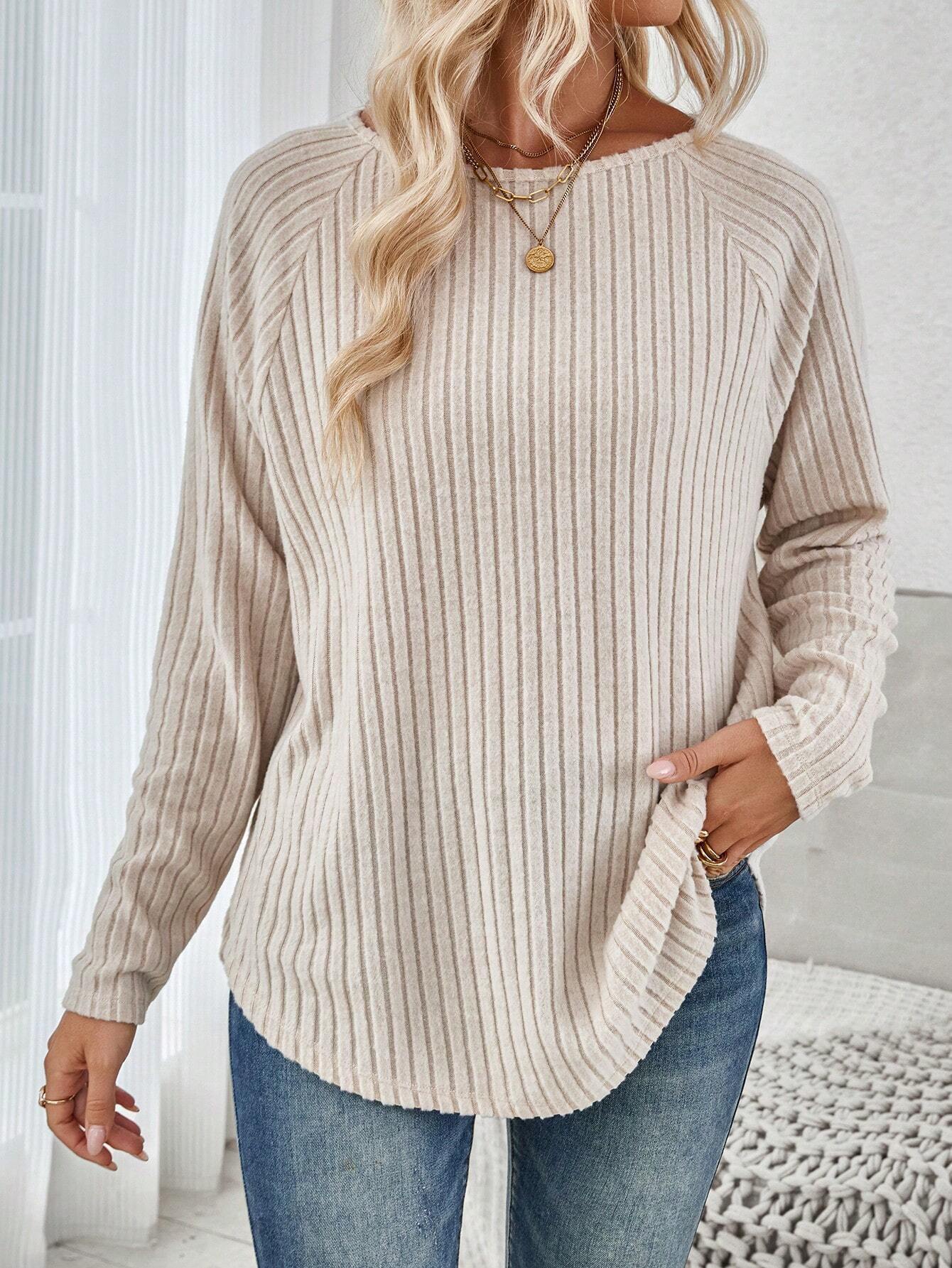 Women's Long-Sleeved Striped Shirt NOVAE
