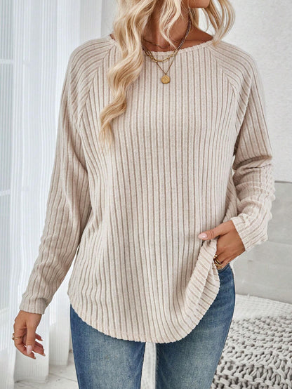 Women's Long-Sleeved Striped Shirt NOVAE