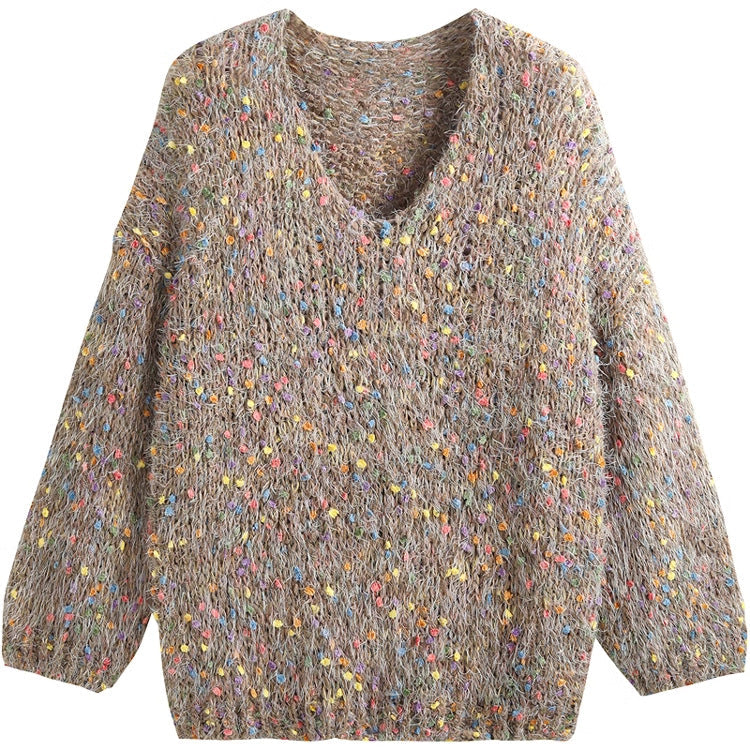 Women's chunky knit sweater NOVAE