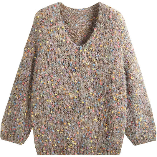 Women's chunky knit sweater NOVAE