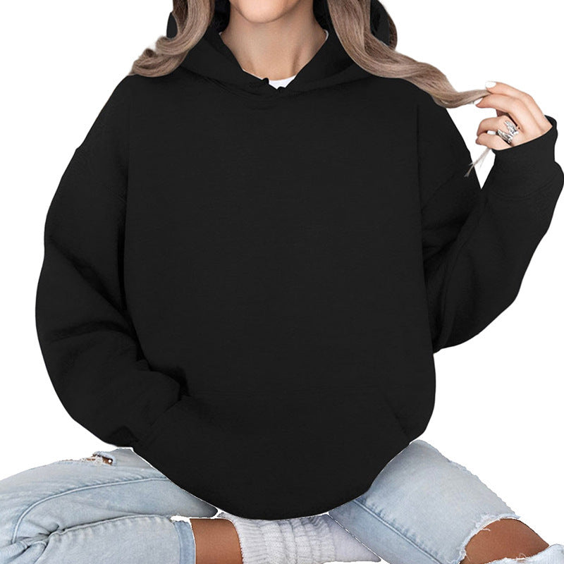 Women's oversized hoodie made of high-quality cotton NOVAE