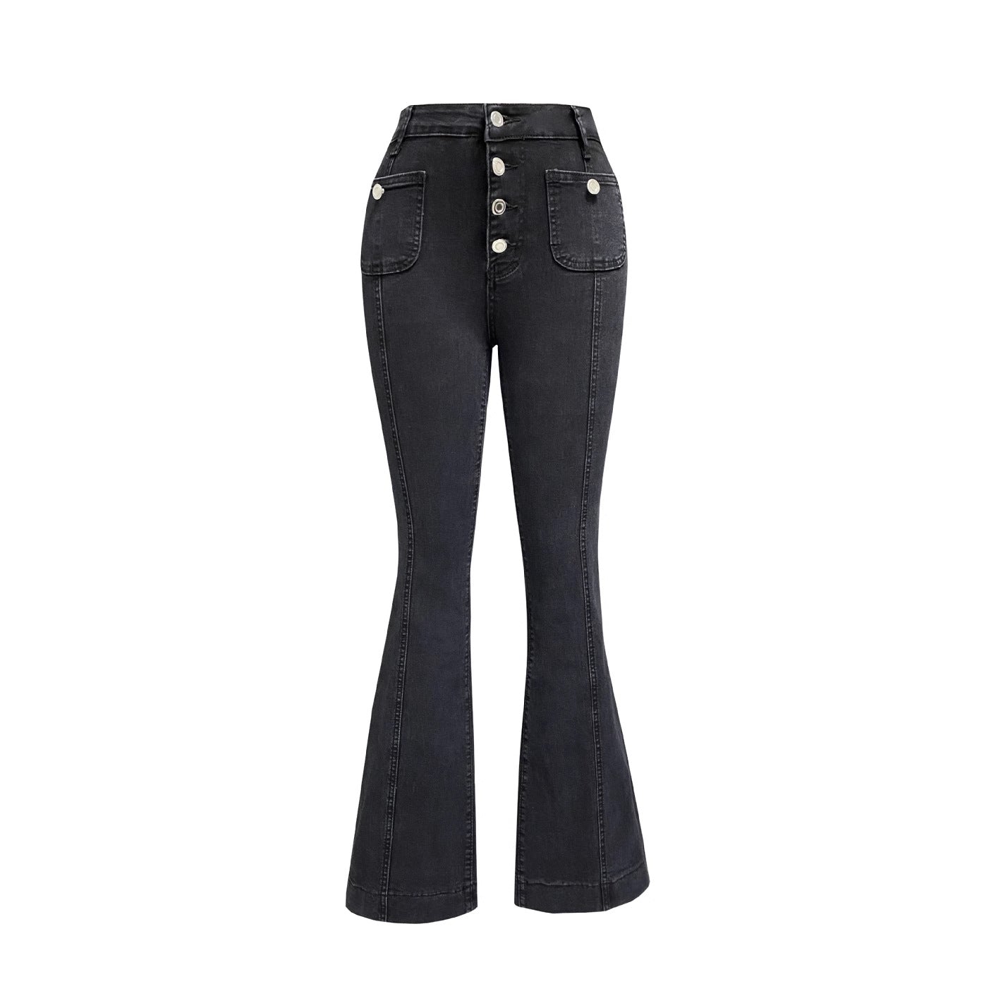 Women's high-waist flared jeans NOVAE