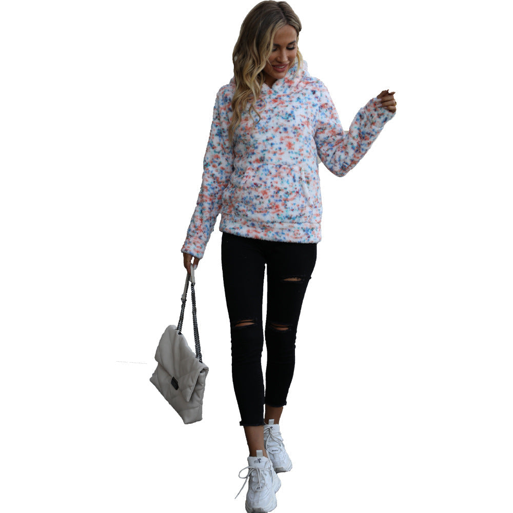 Women's hooded fleece pullover NOVAE