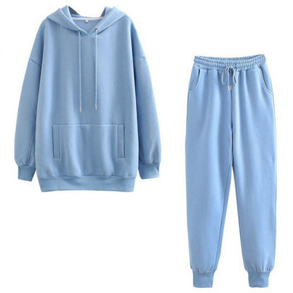 Women's leisure loungewear set with cozy hoodie and comfortable jogging pants NOVAE