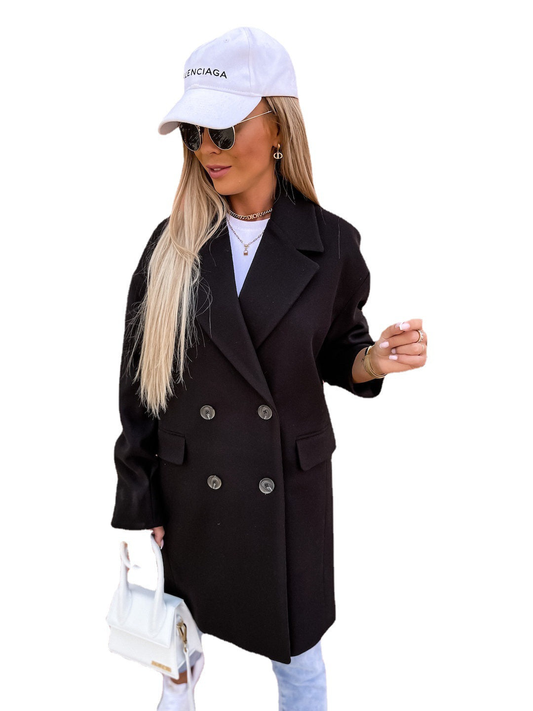 Women's Elegant and Timeless Oversized Blazer NOVAE