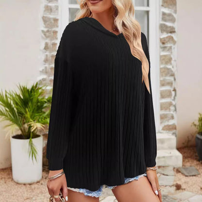 Women's ribbed hoodie NOVAE