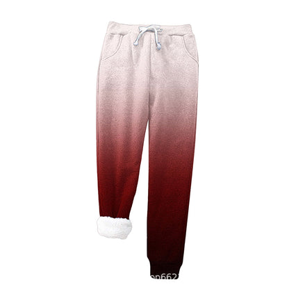 Women's fleece jogging pants with warm lining and elastic waistband NOVAE