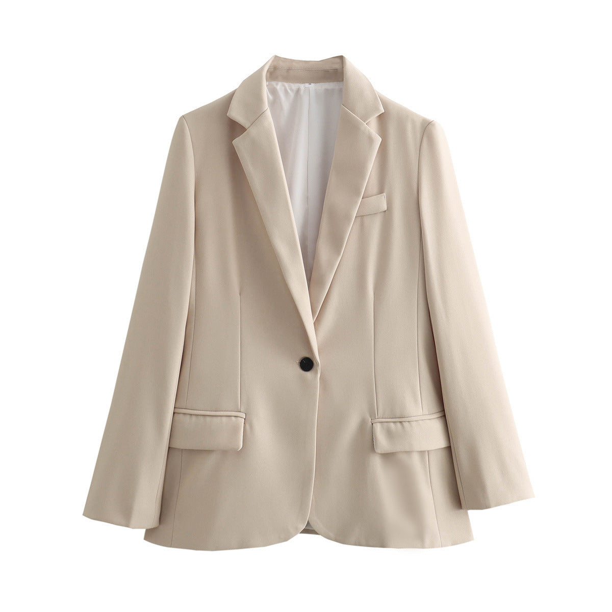 Women's tailored blazer with elegant lapels and practical pockets NOVAE