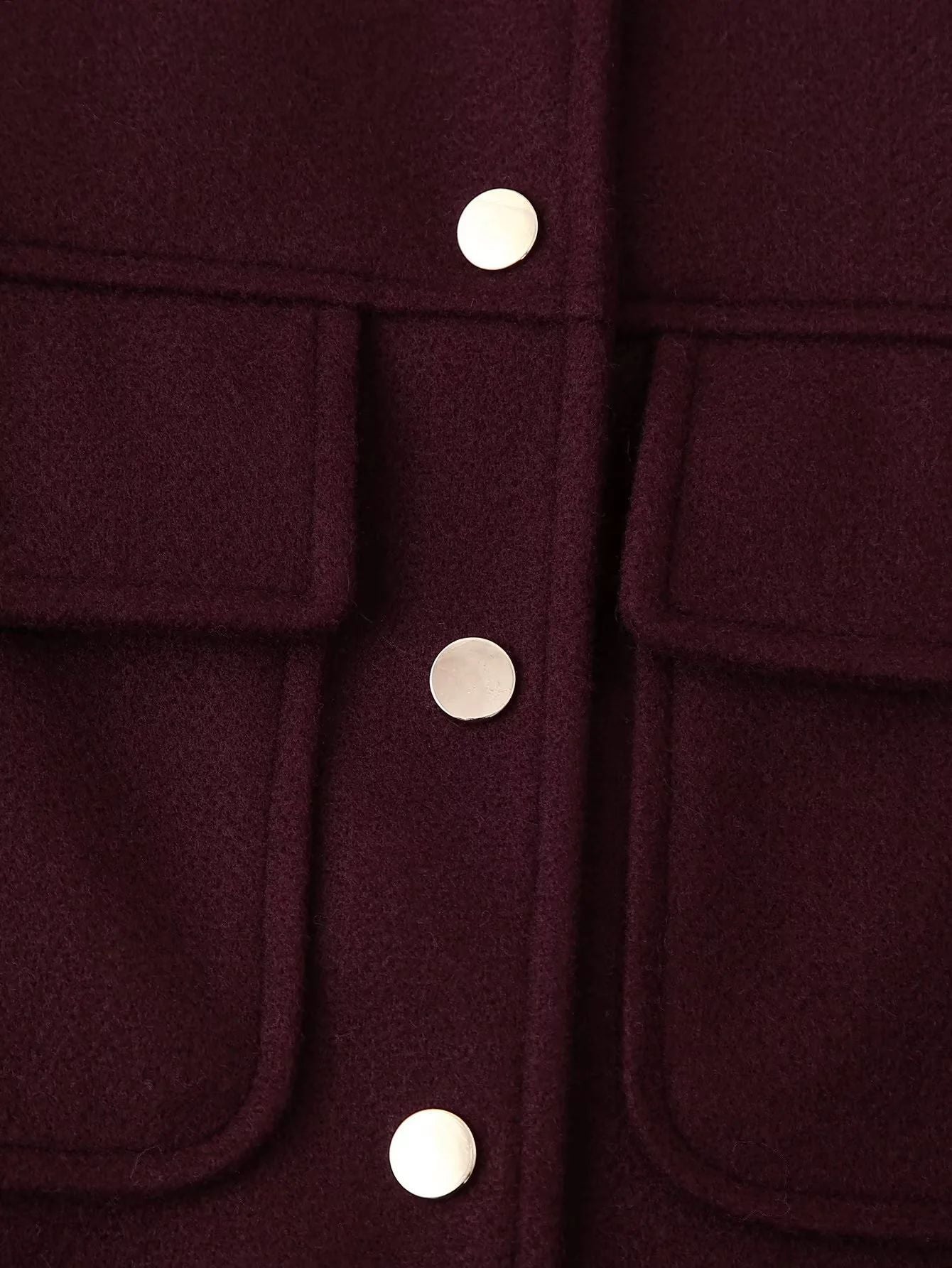 Women's short military jacket with pockets and decorative buttons NOVAE