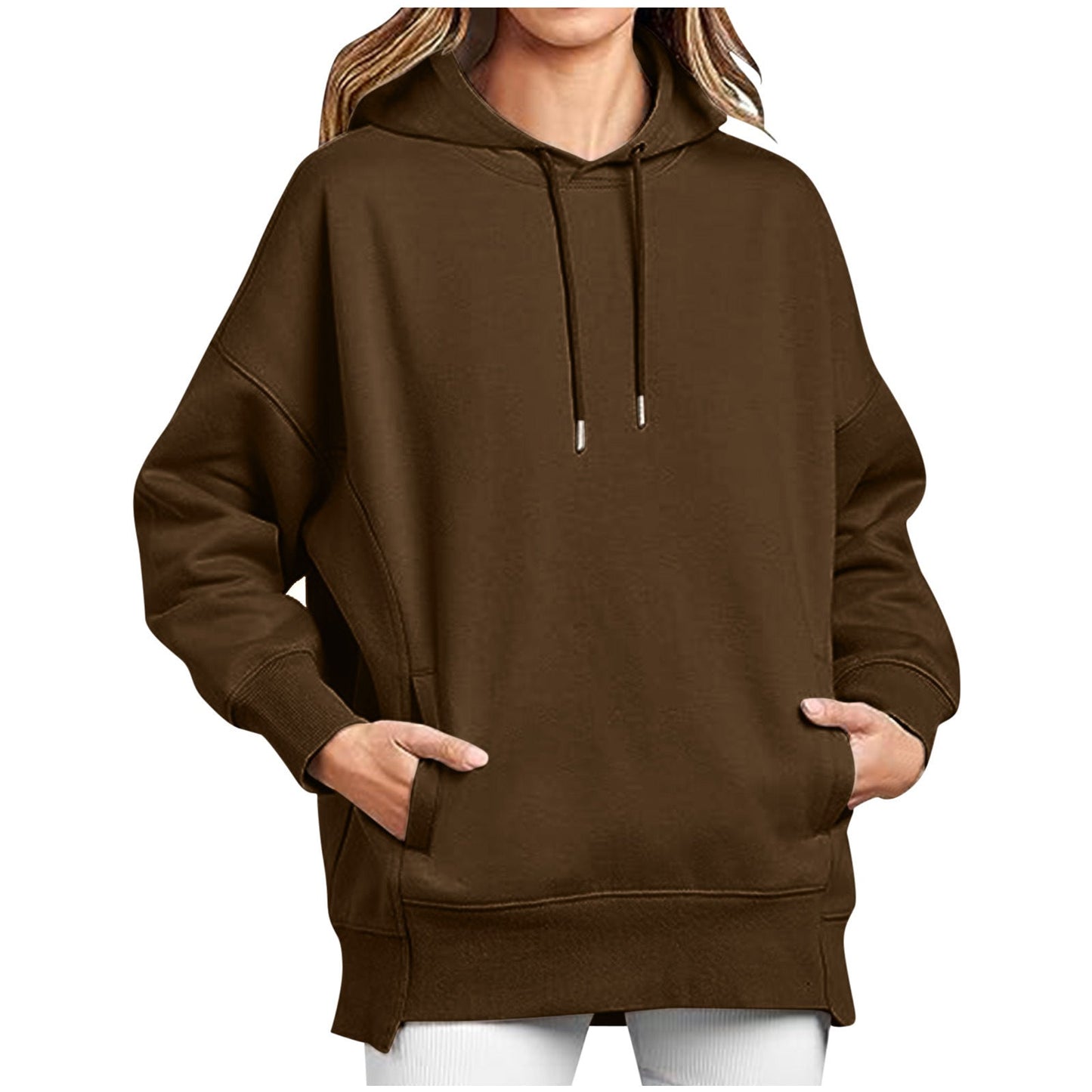 Women's Oversized Hoodie with Pockets and Kangaroo Style NOVAE