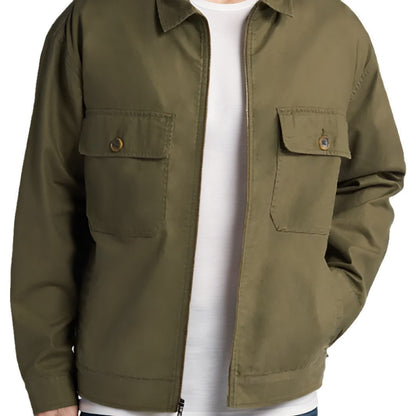 Men's casual transitional jacket with practical fold-over pockets NOVAE