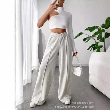 Women's Wide-Leg Leisure Trousers NOVAE