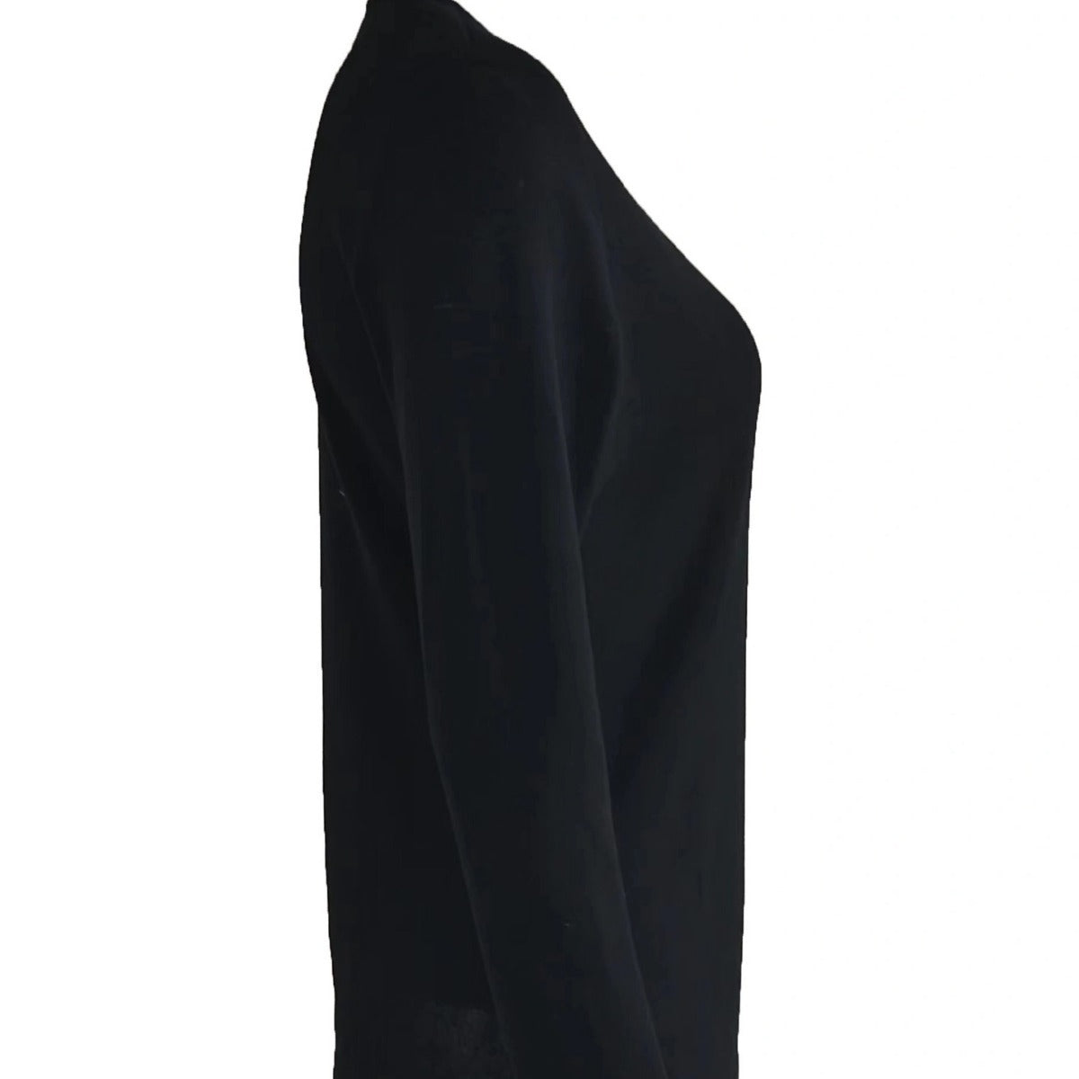 Women's long-sleeved shirt with decorative buttons and fashionable V-neck NOVAE