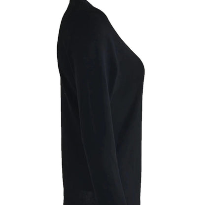 Women's long-sleeved shirt with decorative buttons and fashionable V-neck NOVAE