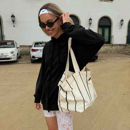 Women's fashionable hooded sweatshirt with kangaroo pocket and soft lining NOVAE