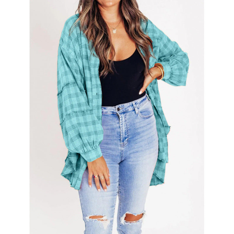 Women's casual carrot jacket with wide sleeves NOVAE