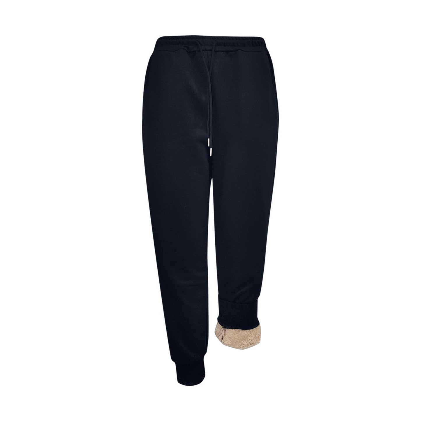 Women's sporty jogging pants with soft lining and elastic waistband NOVAE