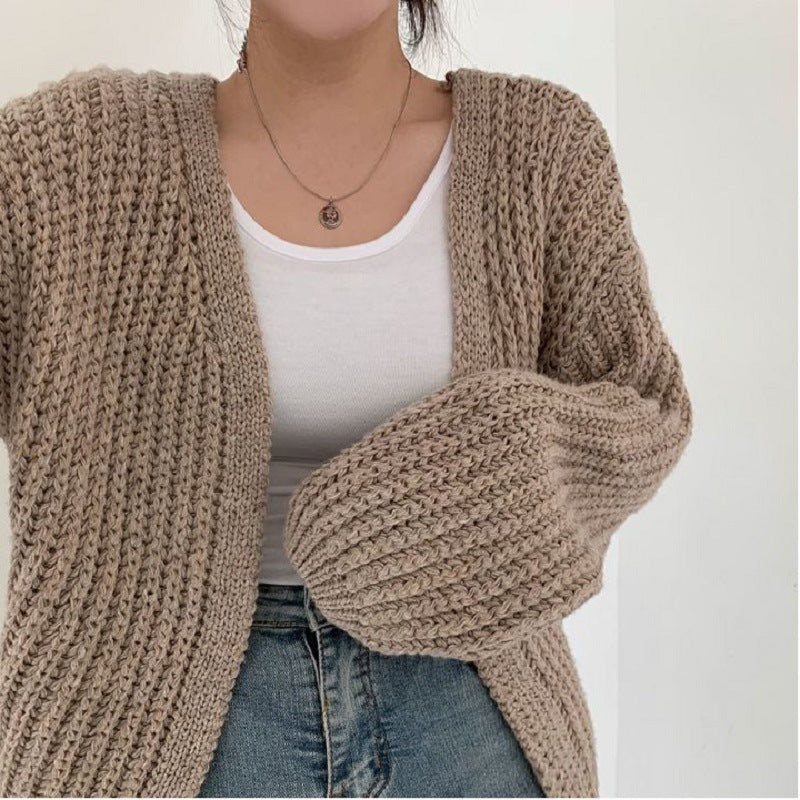 Women's oversized cardigan NOVAE