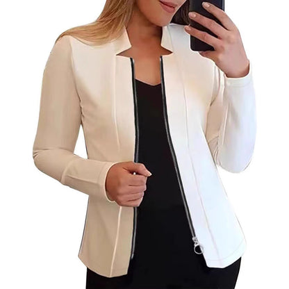 Women's elegant and figure-hugging blazer jacket NOVAE