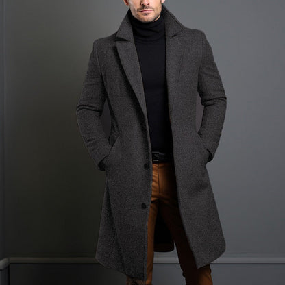 Men's elegant wool coat NOVAE